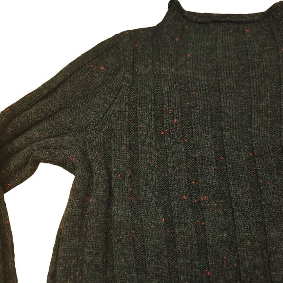 Madewell Womens S‎ Dress Donegal Rolled Mock Neck Sweater Dress Style AF500 - Picture 3 of 13